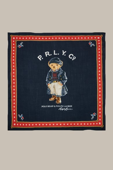 ΦΟΥΛΑΡΙ ΛΑΙΜΟΥ POLO RALPH LAUREN - 410 CRUISE NAVY / NAVY